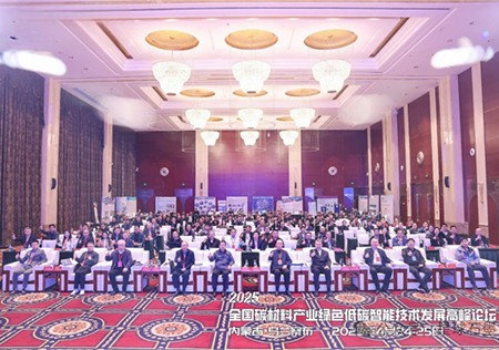 绿色低碳 数字智能丨内蒙古太阳GG新材料科技有限公司参加2025年全国碳材料产业高峰论坛